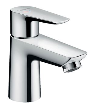 HANSGROHE TALIS E umyvadlová stojánková baterie, s odtokovou soupravou, CoolStart, EcoSmart, chrom