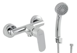 NOVASERVIS TITANIA COSMOS sprchový set s baterií, ruční sprcha, hadice, držák, chrom