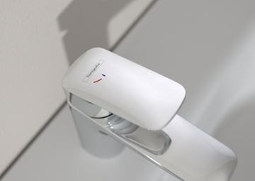 HANSGROHE LOGIS umyvadlová stojánková baterie, s odtokovou soupravou, CoolStart, EcoSmart, chrom 71072000 Obrázek - fotka