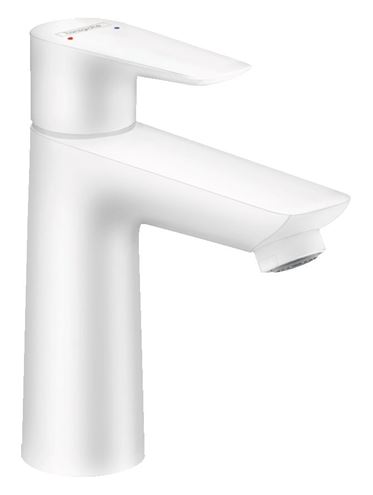 HANSGROHE TALIS E umyvadlová stojánková baterie, s odtokovou soupravou, EcoSmart, matná bílá 71710700 Obrázek - Hlavní obrázek