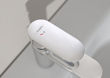 HANSGROHE VERNIS BLEND umyvadlová stojánková baterie, s odtokovou soupravou, CoolStart, EcoSmart, chrom 71584000 Obrázek - fotka