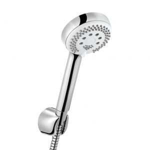 KLUDI LOGO 3S sprchová souprava 3-dílná, ruční sprcha pr. 96 mm, 3 proudy, hadice, držák, chrom