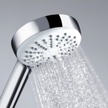 KLUDI LOGO 3S ruční sprcha pr. 96 mm, 3 proudy, chrom 6830005-00 Obrázek - fotka