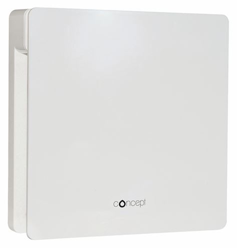 CONCEPT SILENZIO 100 VK axiální ventilátor 100 mm, nástěnný/stropní 11236 Obrázek - fotka