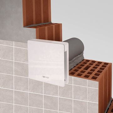 CONCEPT SILENZIO 100 VK axiální ventilátor 100 mm, nástěnný/stropní 11236 Obrázek - fotka