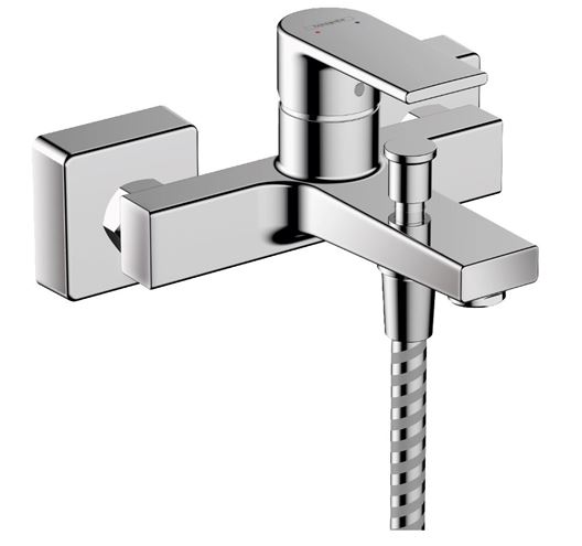 HANSGROHE VERNIS SHAPE vanová nástěnná baterie, s přepínačem, chrom 71450000 Obrázek - Hlavní obrázek