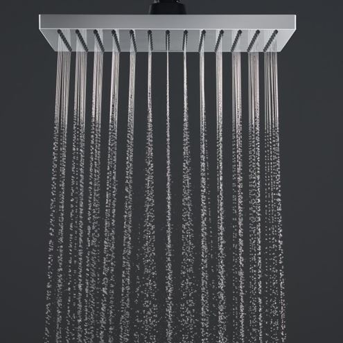 HANSGROHE VERNIS SHAPE SHOWERPIPE 230 sprchový set s termostatickou baterií, horní sprcha, ruční sprcha se 2 proudy, tyč, hadice, chrom 26286000 Obrázek - fotka