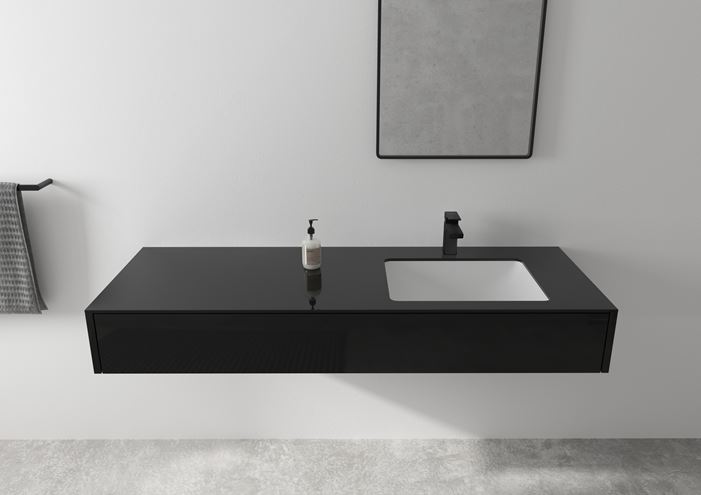 HANSGROHE VERNIS SHAPE umyvadlová stojánková baterie, s odtokovou soupravou, EcoSmart, matná černá 71561670 Obrázek - fotka
