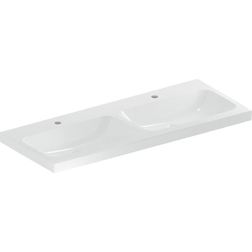 GEBERIT ICON LIGHT dvojumyvadlo 120 cm, se 2 otvory pro baterie, bez přepadu 501.838.00.5 Obrázek - Hlavní obrázek