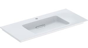 GEBERIT ONE umyvadlo 105 cm, s otvorem pro baterii a skrytým přepadem, KeraTect