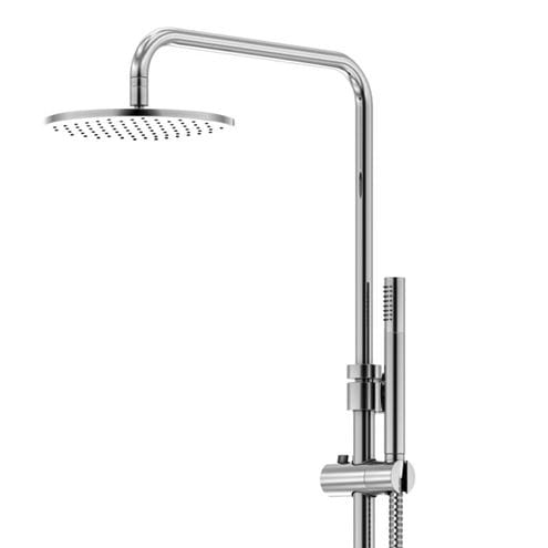 STEINBERG 100 sprchový set s termostatickou baterií, horní sprcha, ruční sprcha, tyč, hadice, chrom 100 2721 Obrázek - fotka