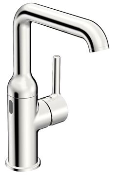 HANSA VANTIS STYLE umyvadlová senzorová baterie s regulací teploty, napájení ze sítě, Bluetooth, chrom
