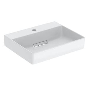 GEBERIT ONE umývátko 50 cm, s otvorem pro baterii a skrytým přepadem, KeraTect