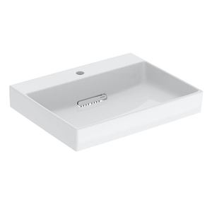 GEBERIT ONE umyvadlo 60 cm, s otvorem pro baterii, skrytý přepad, KeraTect