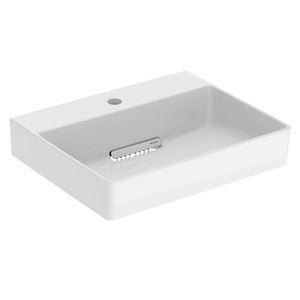 GEBERIT ONE umyvadlo 50 cm, s otvorem pro baterii, skrytý přepad, KeraTect