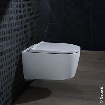 GEBERIT ONE závěsné WC se SoftClose sedátkem, TurboFlush splachování, KeraTect 500.201.01.1 Obrázek - fotka