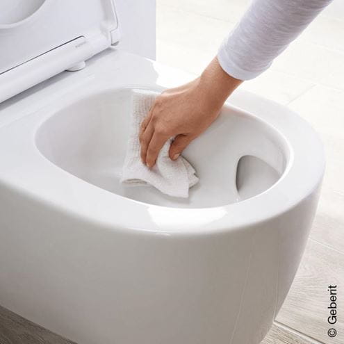 GEBERIT ONE závěsné WC se SoftClose sedátkem, TurboFlush splachování, KeraTect 500.201.01.1 Obrázek - fotka