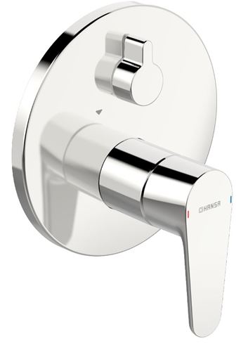 HANSA VANTIS sprchová baterie, podomítková, páková, vrchní díl, s přepínačem, chrom 82609067 Obrázek - Hlavní obrázek