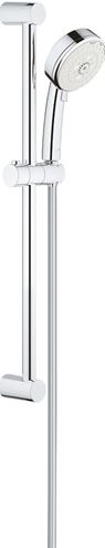 GROHE NEW TEMPESTA COSMOPOLITAN 100 sprchová souprava 3-dílná, ruční sprcha pr. 100 mm, 3 proudy, tyč, hadice, Water Saving, chrom 27579002 Obrázek - Hlavní obrázek