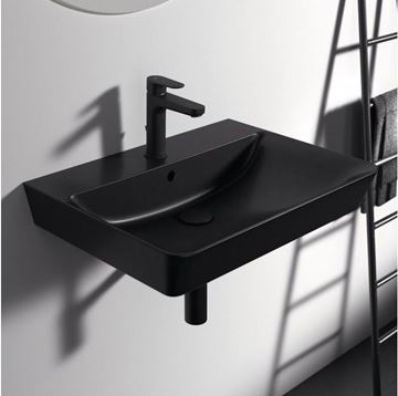 IDEAL STANDARD designový sifon k umyvadlu DN32, s převlečnou maticí 5/4, černá T4441XG Obrázek - fotka