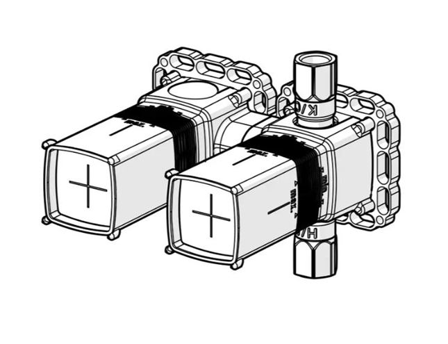 HANSA MATRIX podomítkové těleso DN15 44000100 Obrázek - fotka