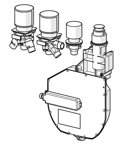 HANSA COMPACT montážní těleso DN20 53040300 Obrázek - fotka