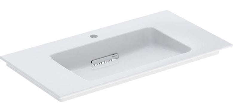 GEBERIT ONE umyvadlo 90 cm, s otvorem pro baterii a skrytým přepadem, KeraTect 505.006.00.1 Obrázek - Hlavní obrázek