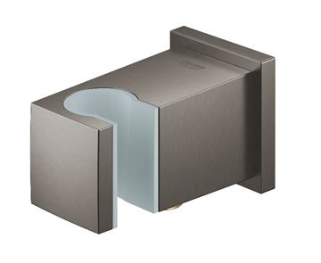 GROHE EUPHORIA CUBE držák ruční sprchy s připojením na vodu, kartáčovaný hard graphite 26370AL0 Obrázek - fotka