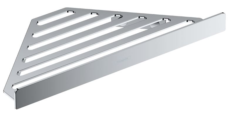 HANSGROHE ADDSTORIS rohová police, nástěnná, chrom 41741000 Obrázek - Hlavní obrázek