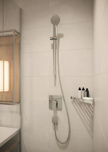 HANSGROHE ADDSTORIS rohová police, nástěnná, chrom 41741000 Obrázek - fotka