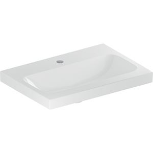 GEBERIT ICON LIGHT umyvadlo 60 cm, s otvorem pro baterii, bez přepadu, KeraTect