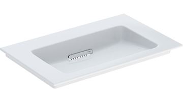 GEBERIT ONE umyvadlo 75 cm, skrytý přepad, KeraTect