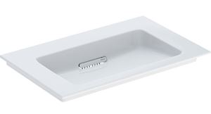 GEBERIT ONE umyvadlo 75 cm, skrytý přepad, KeraTect