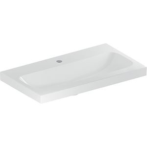 GEBERIT ICON LIGHT umyvadlo 75 cm, s otvorem pro baterii, bez přepadu, KeraTect