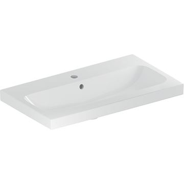 GEBERIT ICON LIGHT umyvadlo 75 cm, s otvorem pro baterii a přepadem, KeraTect