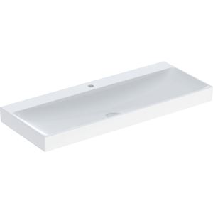 GEBERIT ONE umyvadlo 120 cm, s otvorem pro baterii, bez přepadu, KeraTect
