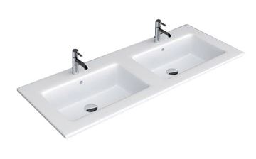 ORISTO JOY dvojumyvadlo 121 cm, se 2 otvory pro baterii a přepadem