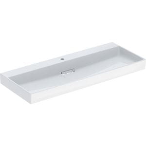 GEBERIT ONE umyvadlo 120 cm, s otvorem pro baterii, skrytý přepad, KeraTect