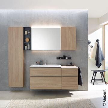 GEBERIT držák ručníku 424 mm, láva 502.328.JK.1 Obrázek - fotka