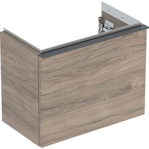 GEBERIT ICON skříňka pod umývátko 52x30,7x41,5 cm, 1 zásuvka, ořech hickory