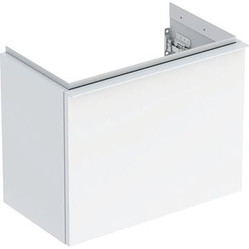 GEBERIT ICON skříňka pod umývátko 52x30,7x41,5 cm, 1 zásuvka, lesklá bílá