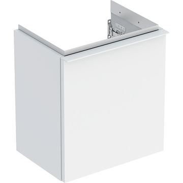 GEBERIT ICON skříňka pod umývátko 37x27,9x41,5 cm, 1 dvířka, panty vlevo, matná bílá