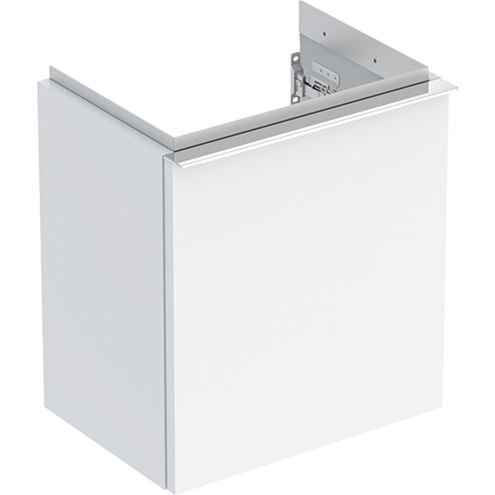 GEBERIT ICON skříňka pod umývátko 37,0x27,9x41,5 cm, 1 dvířka, panty vpravo, lesklá bílá 502.300.01.2 Obrázek - Hlavní obrázek