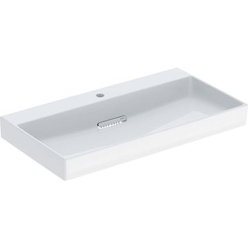 GEBERIT ONE umyvadlo 90 cm, s otvorem pro baterii, skrytý přepad, KeraTect