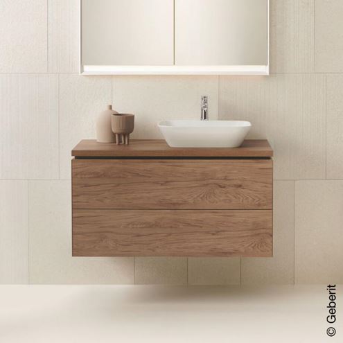 GEBERIT ONE umyvadlo na desku 50 cm, s otvorem pro baterii, bez přepadu, KeraTect 505.041.01.6 Obrázek - fotka