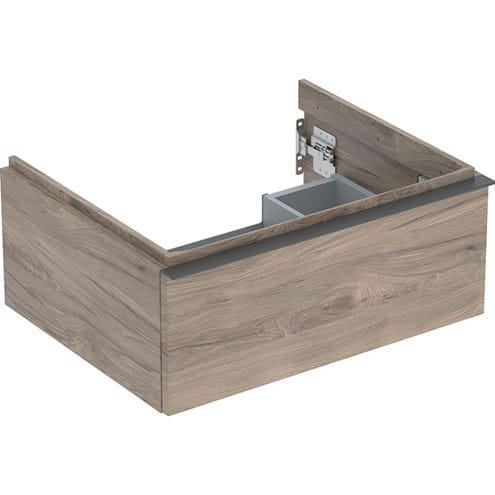 GEBERIT ICON skříňka pod umyvadlo 59,2x47,6x24,7 cm, 1 zásuvka, ořech hickory 502.310.JR.1 Obrázek - Hlavní obrázek