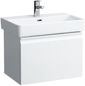 LAUFEN PRO S skříňka pod umyvadlo 55x37x39,2 cm, 1 zásuvka, s organizérem, lesklá bílá