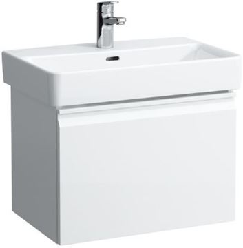 LAUFEN PRO S skříňka pod umyvadlo 55x37x39,2 cm, 1 zásuvka, s organizérem, lesklá bílá