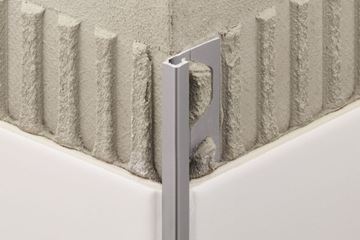 SCHLÜTER SYSTEMS QUADEC-AE ukončovací profil 10mm, 2500mm, hliník přírodní-matně eloxovaný