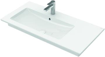 VILLEROY & BOCH VERITY LINE umyvadlo 100 cm, s otvorem pro baterii a přepadem, alpská bílá 4A14L101 Obrázek - fotka